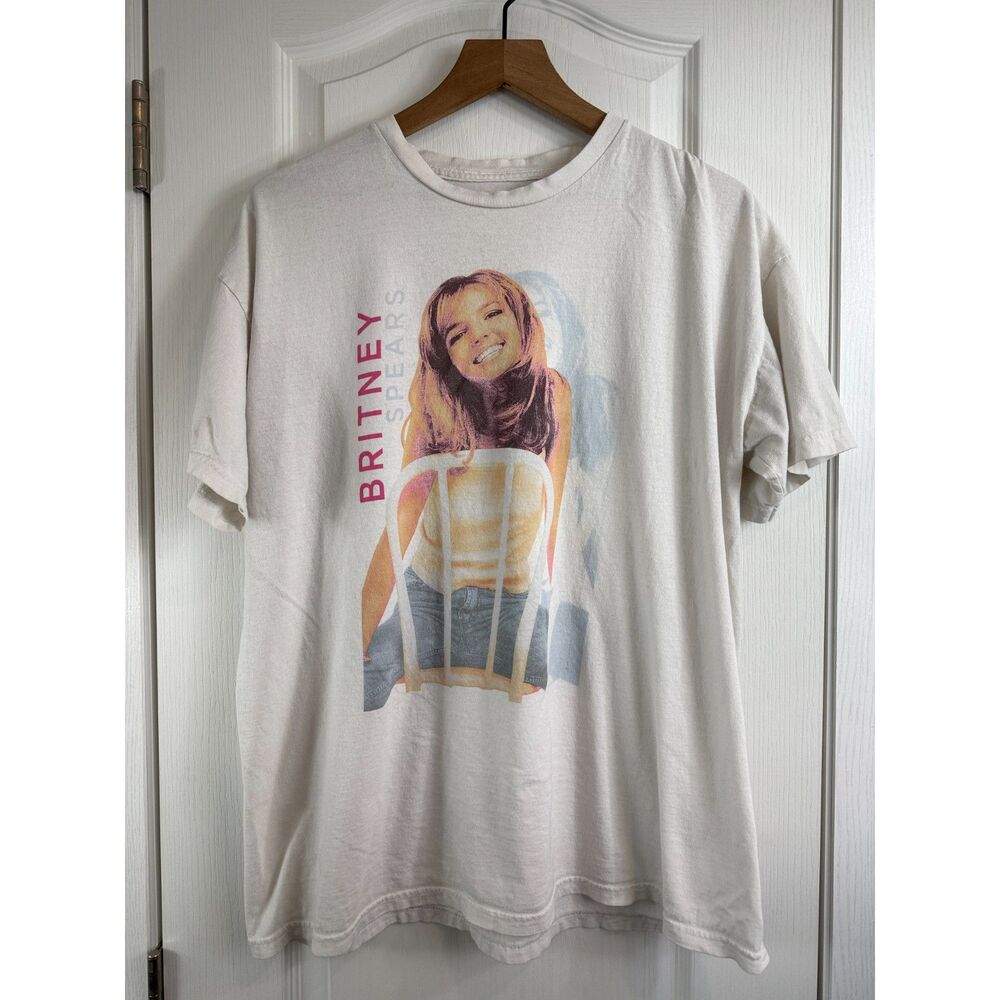 Britney Spears Short Sleeve Graphic T Shirt 100% Cotton Adult Size XL